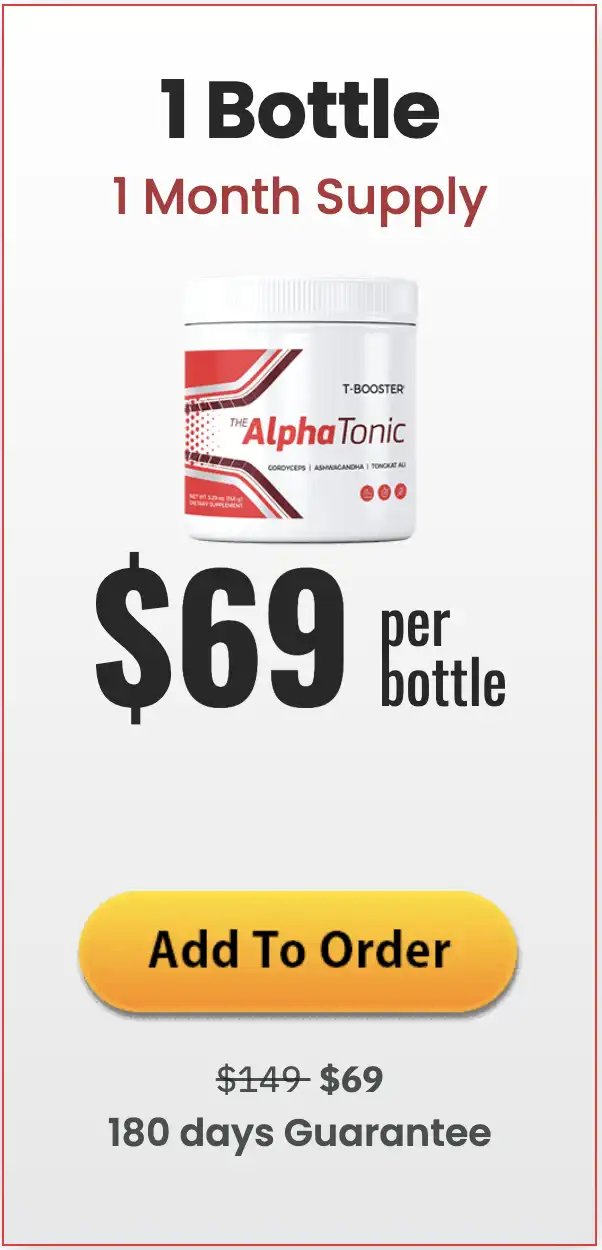 the alpha tonic one bottle pack